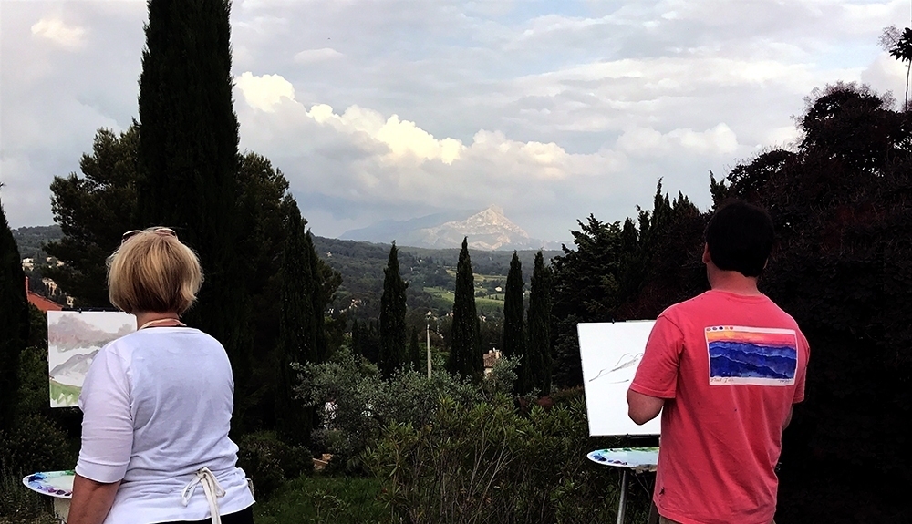 Workshop Oil Painting Mont Sainte Victoire
