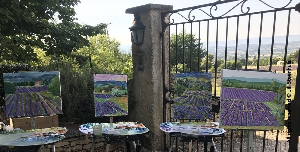 Lavender Painting Workshop