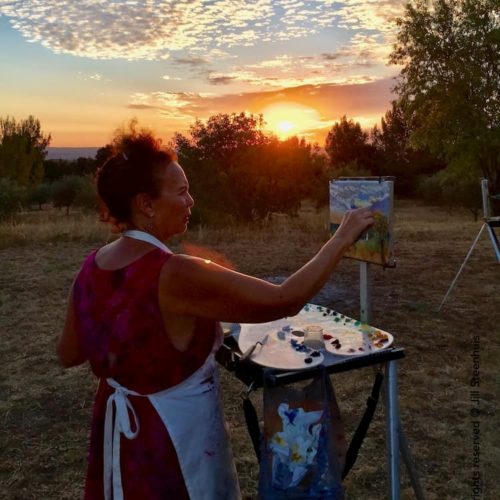 2019 Workshops - Sunset painting
