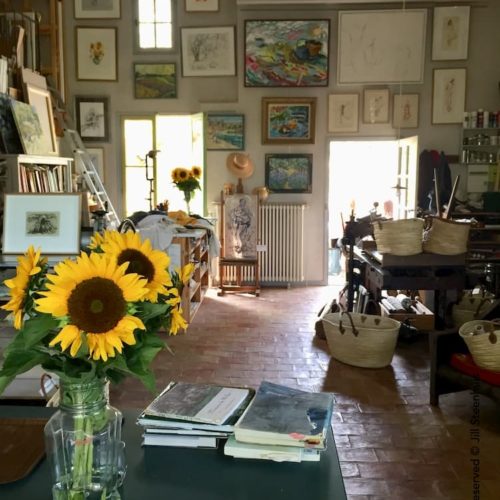 2019 Workshops - Sunflowers in Studio